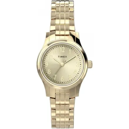 Timex Main Street TW3A00700 damski zegarek na złotej bransolecie