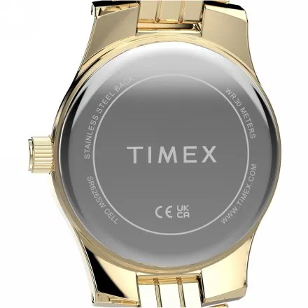 Timex Main Street TW3A00700 damski zegarek na złotej bransolecie