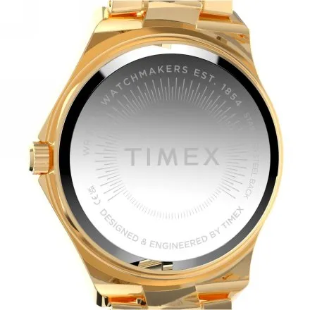 Timex Celine TW6A04600 damski zegarek na złotej bransolecie