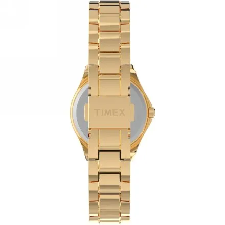 Timex Celine TW6A04600 damski zegarek na złotej bransolecie