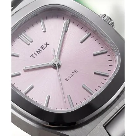 Timex E Line TW6A01000 damski zegarek na srebrnej bransolecie