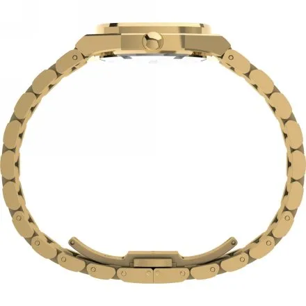 Timex E Line TW6A00900 damski zegarek na złotej bransolecie
