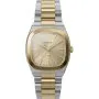 Timex E Line TW6A00800 damski zegarek na srebrno-złotej bransolecie