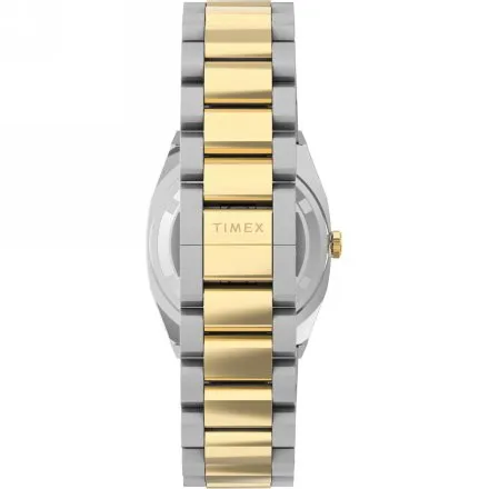 Timex E Line TW6A00800 damski zegarek na srebrno-złotej bransolecie