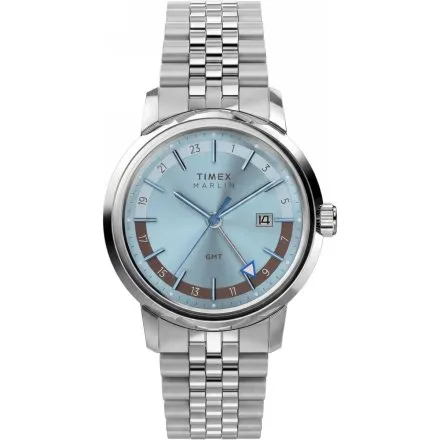 Timex Marlin GMT TW2Y84100 Zegarek męski z datownikiem