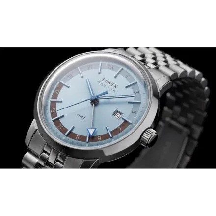 Timex Marlin GMT TW2Y84100 Zegarek męski z datownikiem