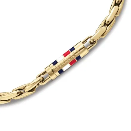 Tommy Hilfiger bransoletka męska złota 19 cm łańcuch 2790748