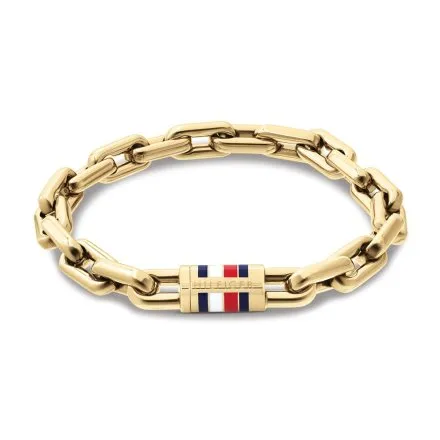 Tommy Hilfiger bransoletka męska złota magnetyczna klamra 2790752