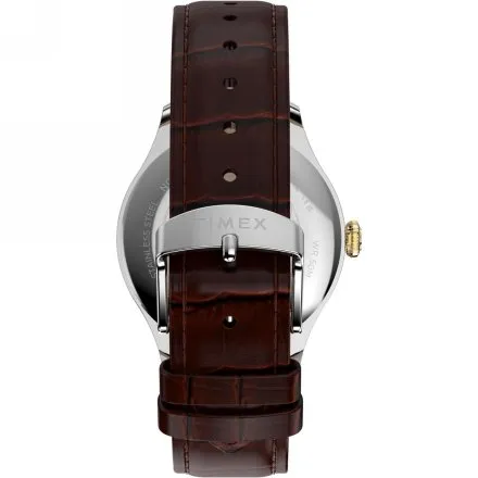 Timex Waterbury Classic TW2Y92100 Zegarek męski na brązowym pasku
