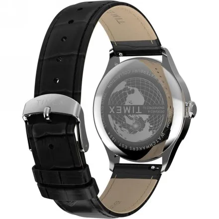 Timex Waterbury Classic TW2Y92000 Zegarek męski na czarnym pasku
