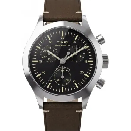 Timex Weekender TW2Y85200 Zegarek męski z chronografem