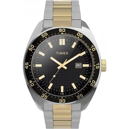 Timex Weston TW2Y89100 Zegarek męski na bransolecie z datownikiem