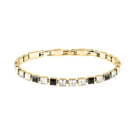 Bransoletka Karl Lagerfeld CRYSTALS KLAYC22 złota z kryształkami 