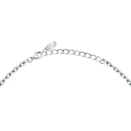 Naszyjnik Karl Lagerfeld CRYSTALS KLAYC14 srebrny z zawieszką logo