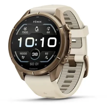 Garmin Fenix 9 Pro 43mm Tytanowy Brązowy Cream French Grey 010-04335-26 AMOLED