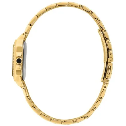 Zegarek Karl Lagerfeld ICON SQUARE R0553110503 złoty z zieloną tarczą