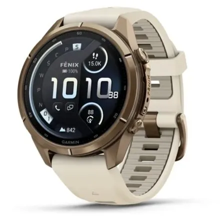 Garmin Fenix 9 Pro inReach 43mm Tytanowy Złoty Cream 010-04335-21 AMOLED