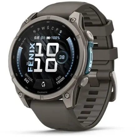 Garmin Fenix 9 47mm Tytanowa ramka Szary Peble Grey 010-04762-01 AMOLED