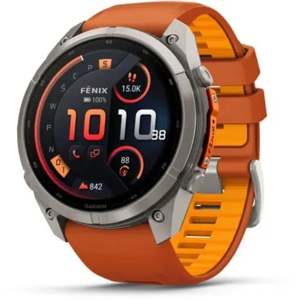 Garmin Fenix 9 Pro inReach 51mm Tytanowy pomarańczowy Orange 010-04337-01 AMOLED