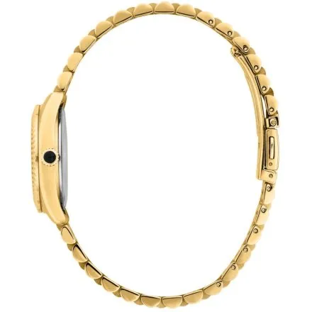 Zegarek Karl Lagerfeld TIMELESS CODE MINI R0553109502 złoty z czarną tarczą