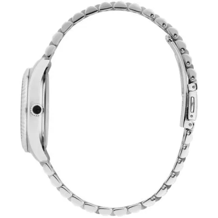 Zegarek Karl Lagerfeld TIMELESS CODE R0553108509 srebrny na bransolecie