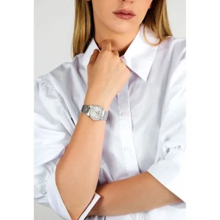 Zegarek Karl Lagerfeld HAMBURG R0553105512 srebrny na bransolecie