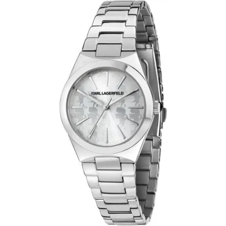 Zegarek Karl Lagerfeld HAMBURG R0553105512 srebrny na bransolecie