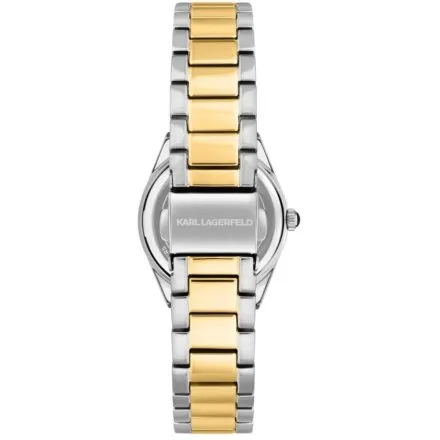 Zegarek Karl Lagerfeld HAMBURG R0553105504 złoto-srebrny z granatową tarczą
