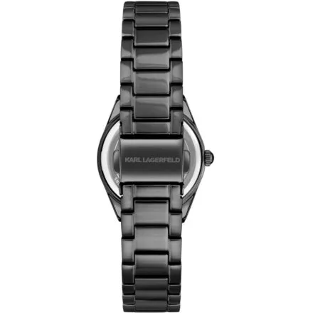 Zegarek Karl Lagerfeld HAMBURG R0553105508 czarny bransolecie