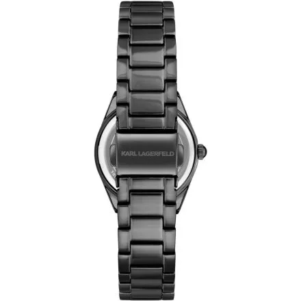 Zegarek Karl Lagerfeld HAMBURG R0553105508 czarny bransolecie