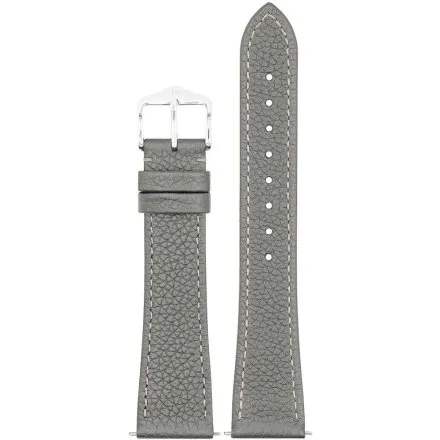 Szary pasek do zegarka 20 mm HIRSCH Bologna 01802030-2-20 (L)