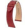 Czerwony pasek do zegarka 19 mm HIRSCH Bologna 01802060-2-19 (L)