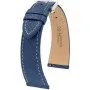 Granatowy pasek do zegarka 20 mm HIRSCH Bologna 01802080-2-20 (L)