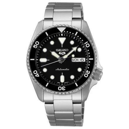 Seiko 5 Sports Automatic SRPK29K1 zegarek męski automatyczny czarny