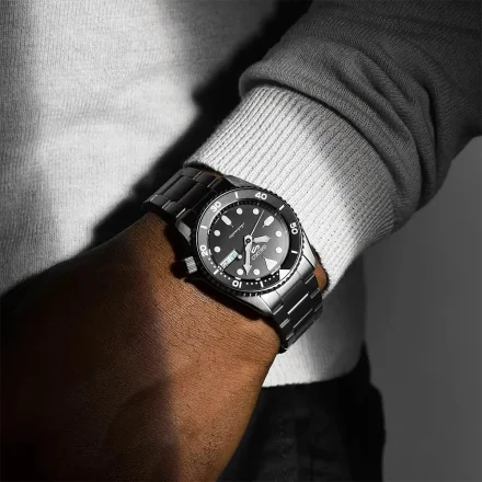 Seiko 5 Sports Automatic SRPK29K1 zegarek męski automatyczny czarny