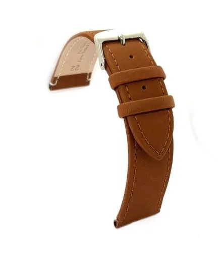 Brązowy pasek 20 mm skórzany DILOY 421.20.03 + GRATIS dwa teleskopy i narzędzie