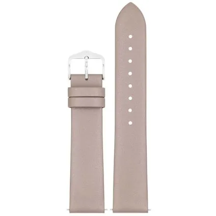 Szary pasek do zegarka 16 mm HIRSCH Cashmere 03902195-2-16 (M)