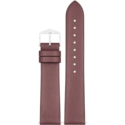 Burgundowy pasek do zegarka 14 mm HIRSCH Cashmere 03902161-2-14 (M)