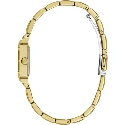 Guess Taylor złoty zegarek damski na bransolecie z kryształkami GW1157L2