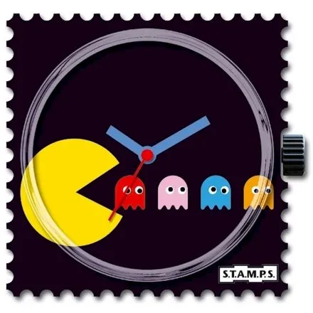 Zegarek Tarcza S.T.A.M.P.S. Pac 106386 Czarna z Pacmanem