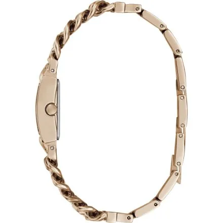 Guess Micro Mod różowozłoty zegarek damski na bransolecie łańcuch GW1159L4