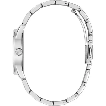 Guess Celestial zegarek damski srebrny ze srebrną tarczą na bransolecie GW1108L1