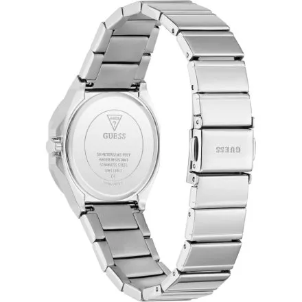 Guess Jaqueline zegarek damski srebrny na bransolecie GW1110L1