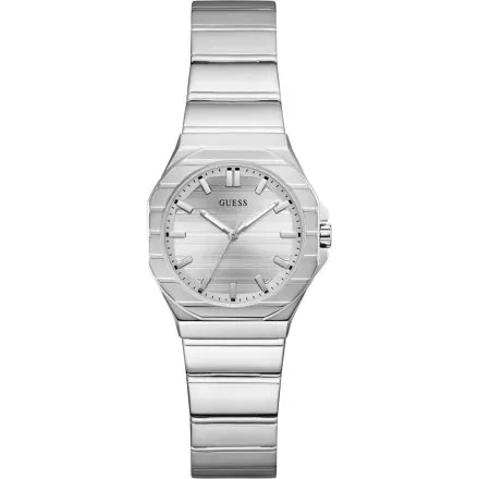 Guess Jaqueline zegarek damski srebrny na bransolecie GW1110L1