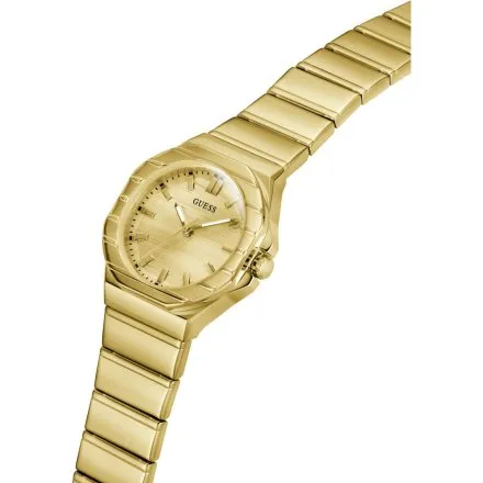Guess Jaqueline zegarek damski złoty na bransolecie GW1110L2