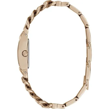 Guess Micro Mod różowozłoty zegarek damski na bransolecie łańcuch GW1112L4