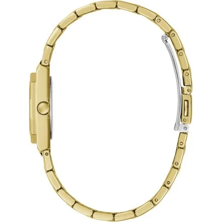 Guess Pixie zegarek damski złoty na bransolecie z kryształkami GW1120L2