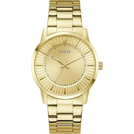Guess Emmett zegarek męski złoty na bransolecie GW1050G2