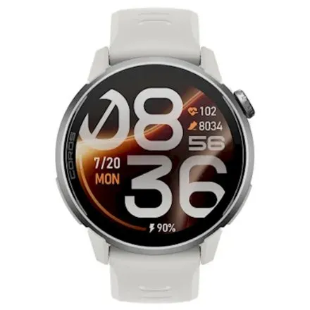 COROS Pace 4 PRO White Biały ultralekki smartwatch sportowy AMOLED GPS WPACE4P-WHT