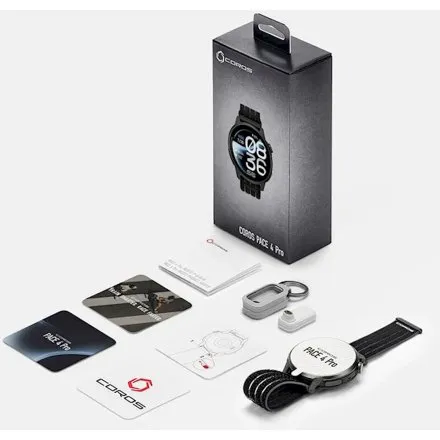 COROS Pace 4 PRO White Biały ultralekki smartwatch sportowy AMOLED GPS WPACE4P-WHT
